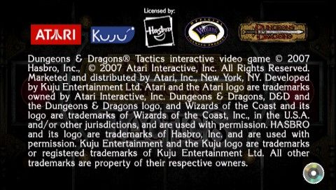 Dungeons & Dragons Tactics screenshot 3 for PSP